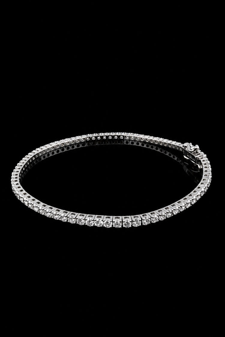6.0ct Round Lab Grown Tennis Bracelet